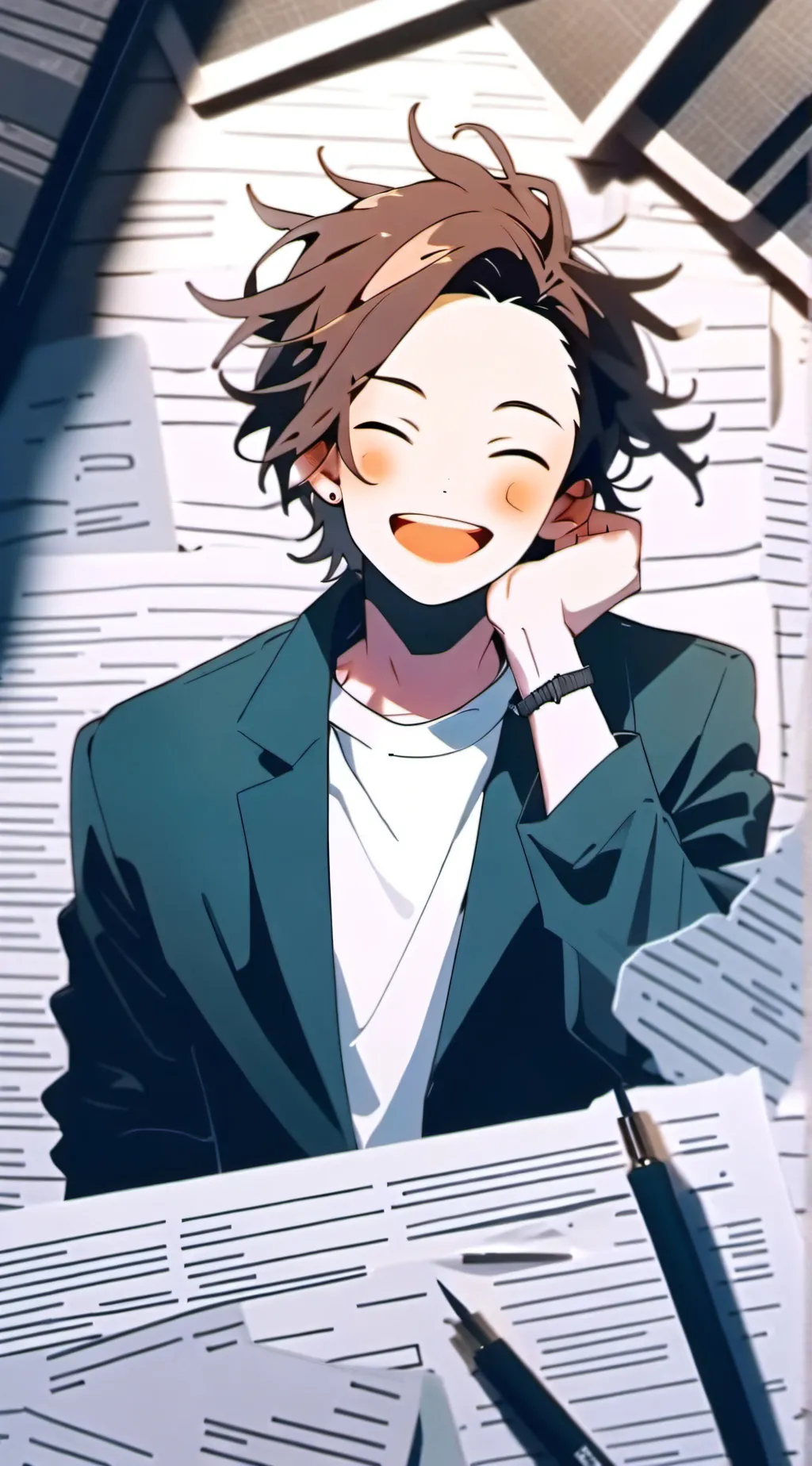 ai character: Rick background