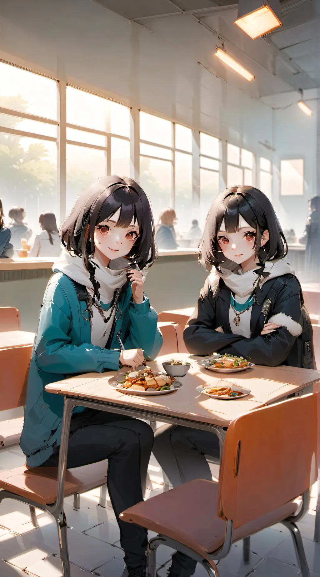 ai character: the girls tale background