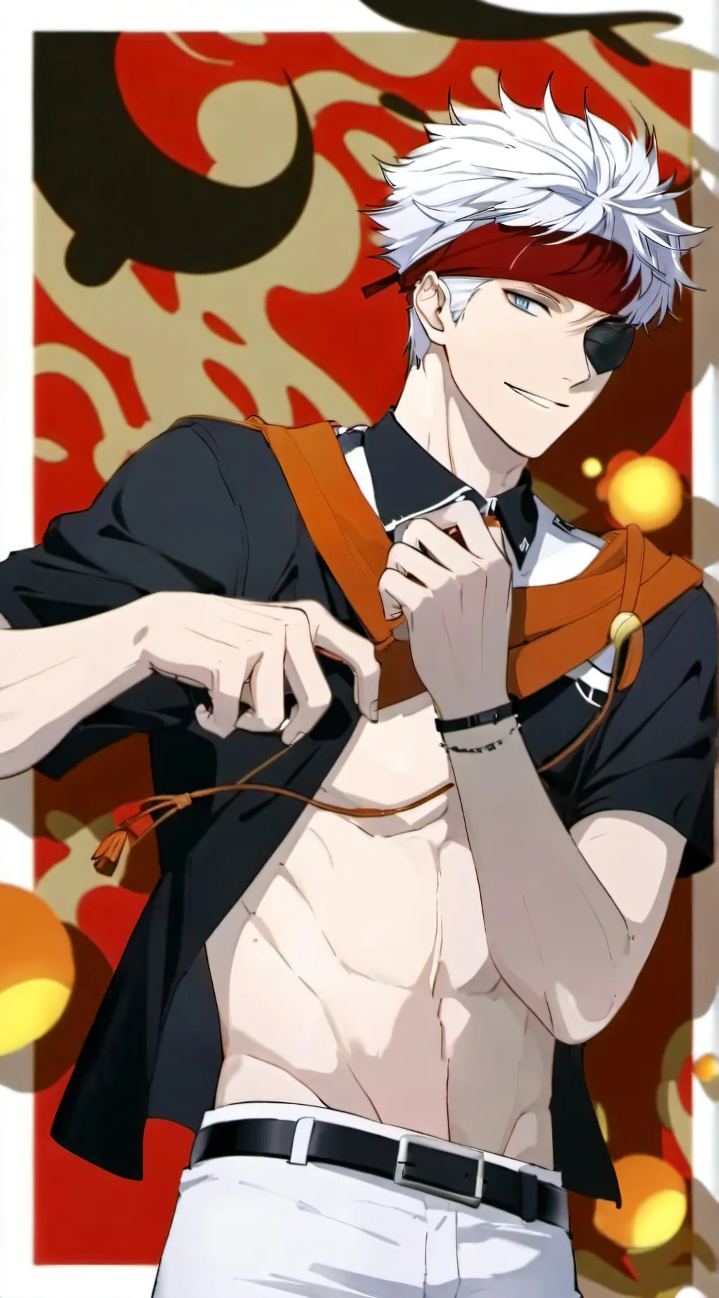 ai character: Satoru Gojo background