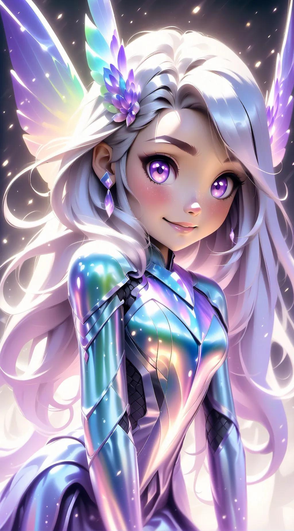 ai character: Luna background