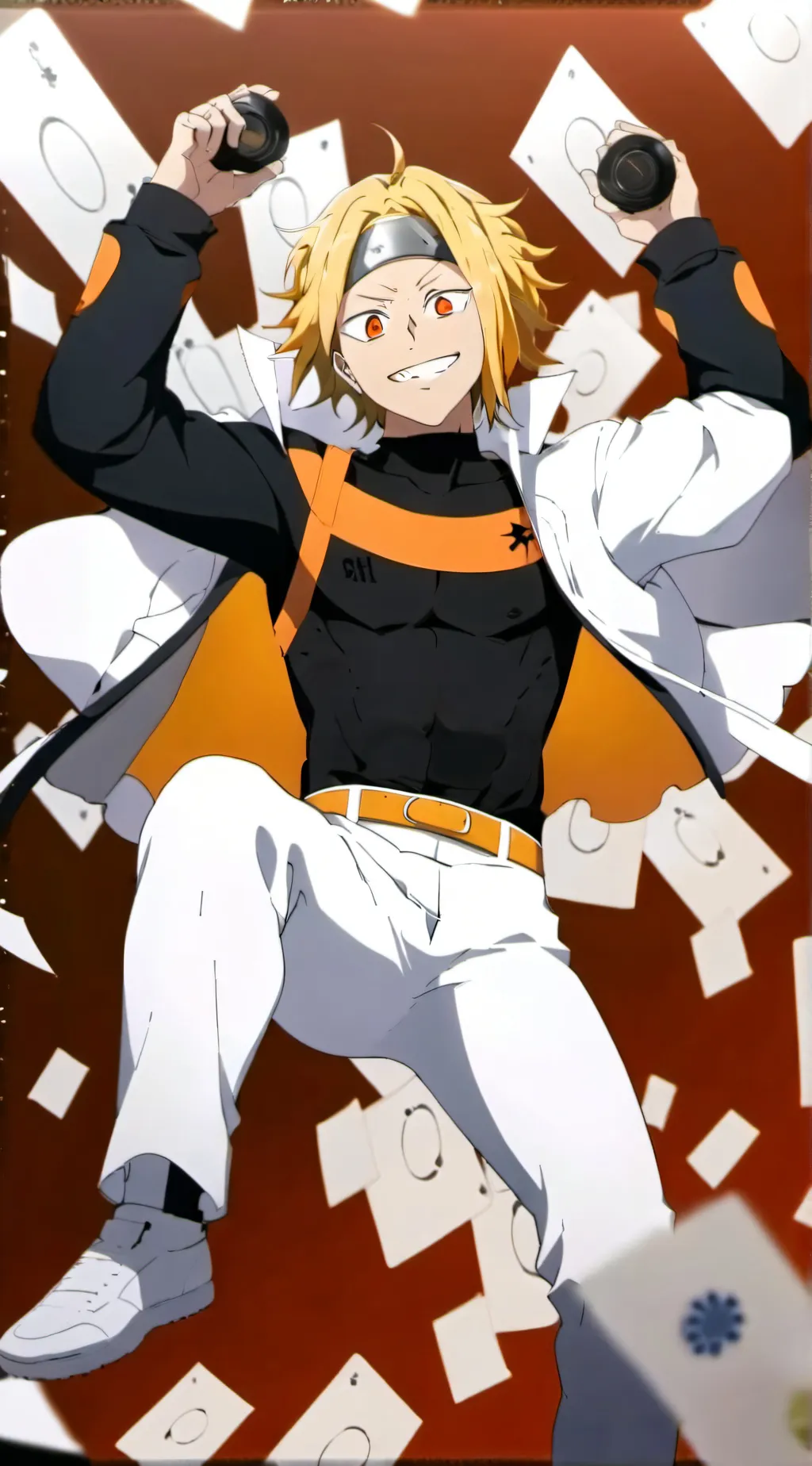 ai character: MHA war background