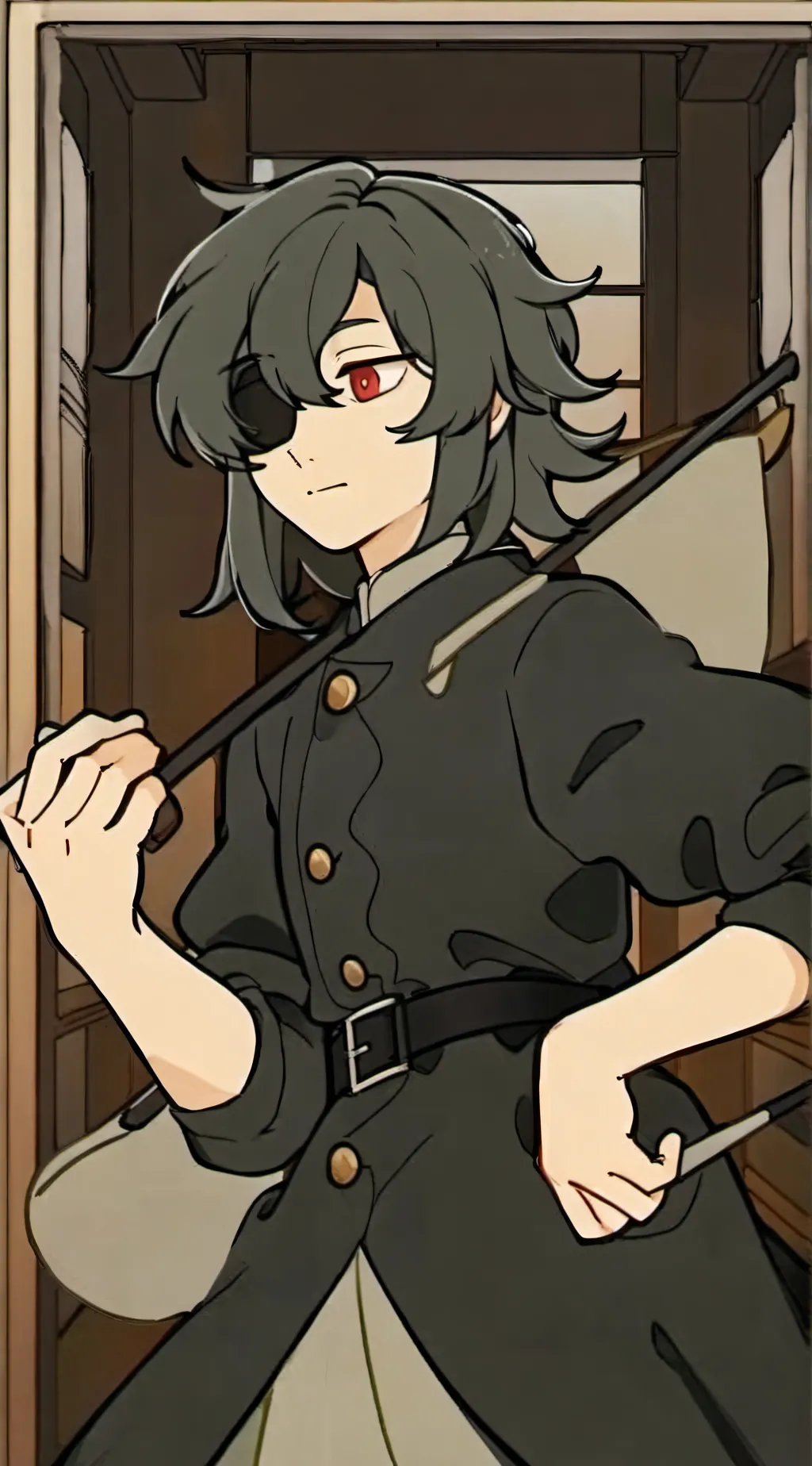 ai character: stone🌘-🌒 background