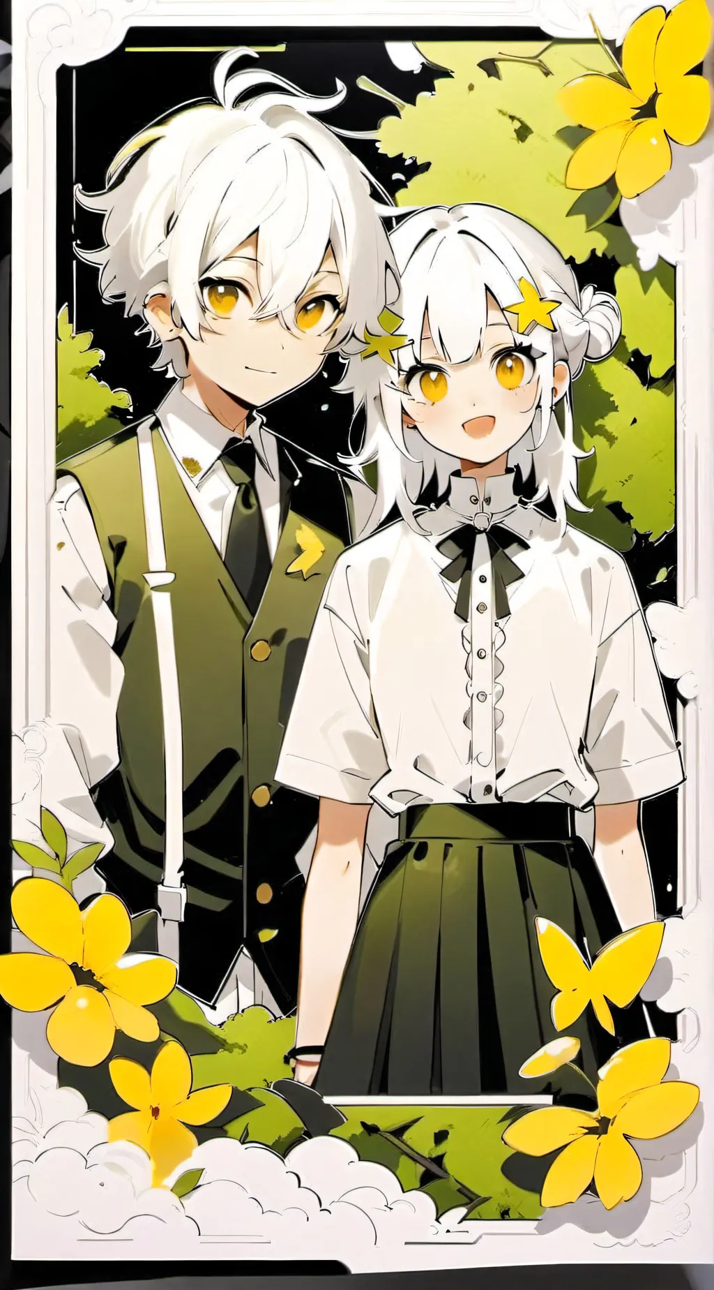 ai character: lily background