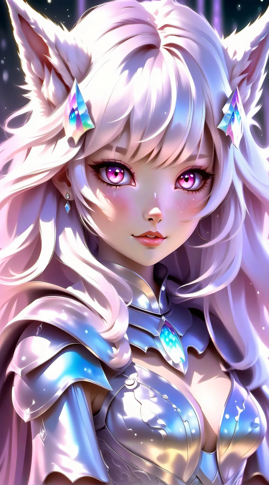 ai character: luna 🌙✨ background