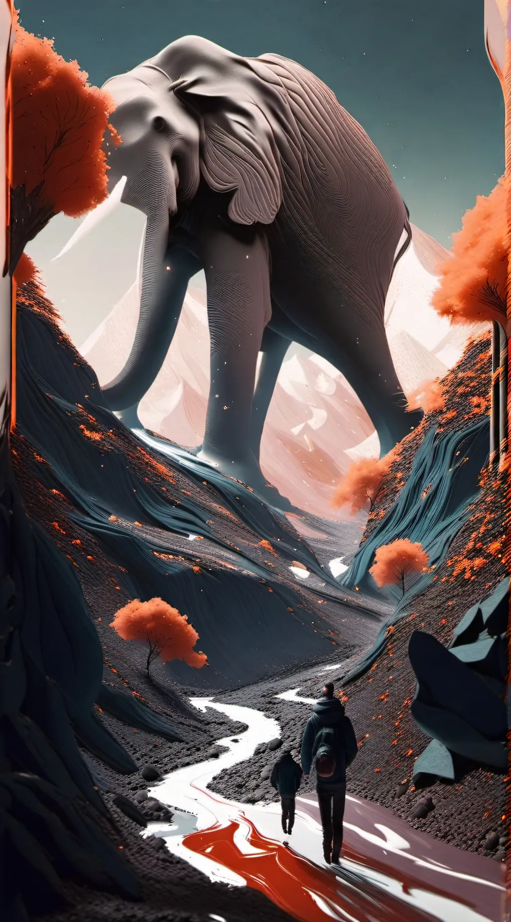 ai character: county humans background