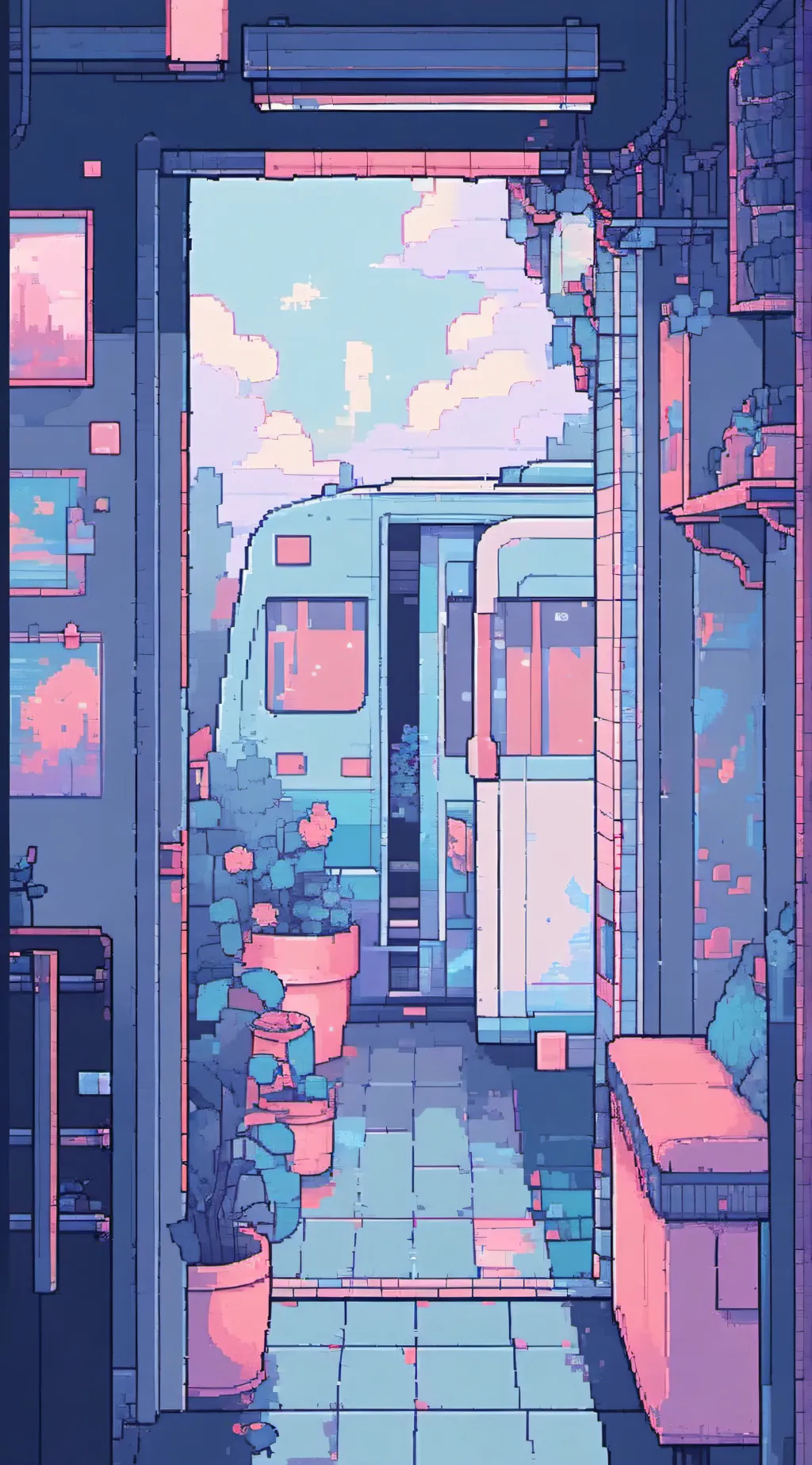 ai character: no talk background