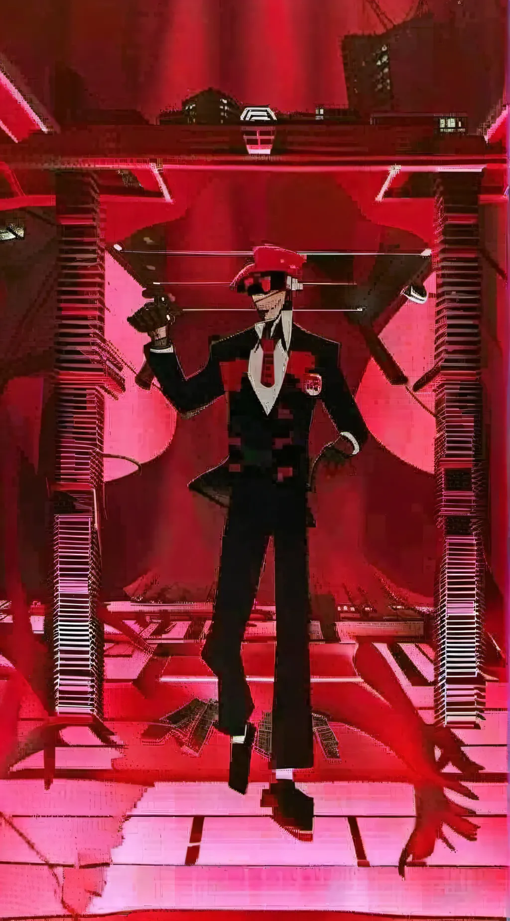 ai character: Fallen!Alastor background