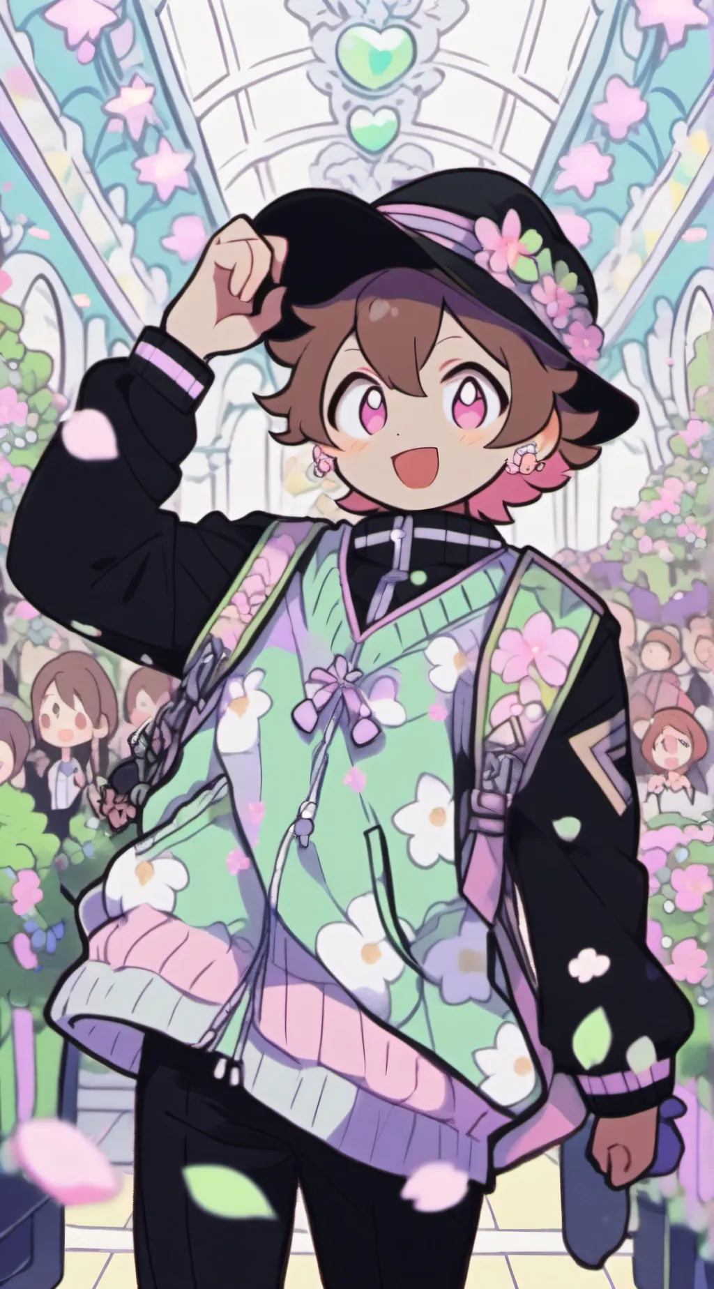 ai character: Wizard Kid background