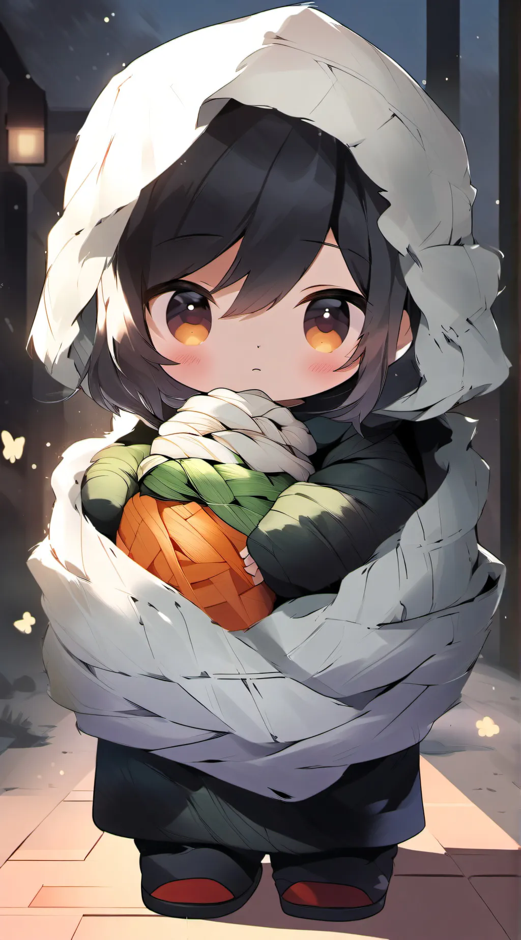 ai character: Tiny charm background