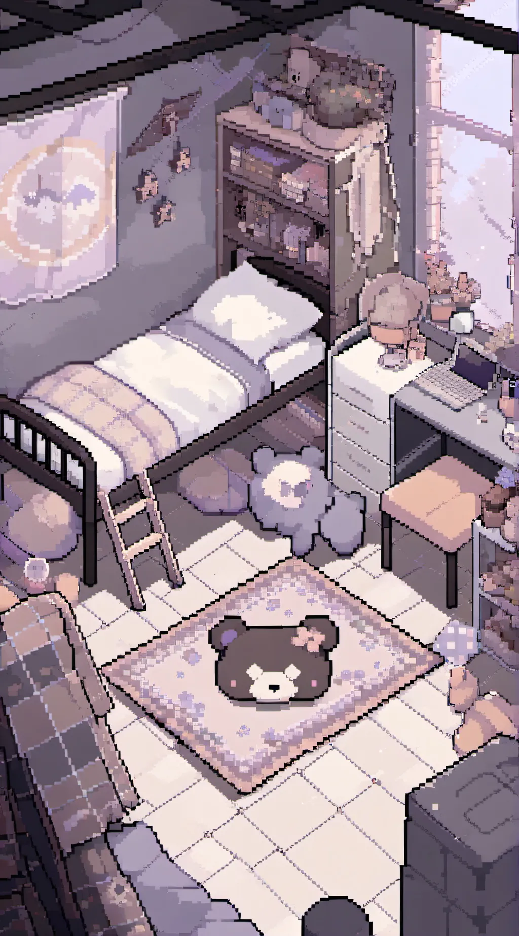ai character: MHA sleepover  background