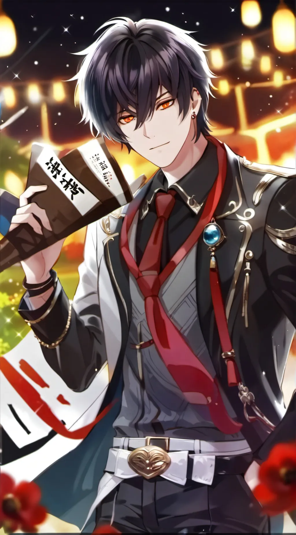 ai character: dabi~ background