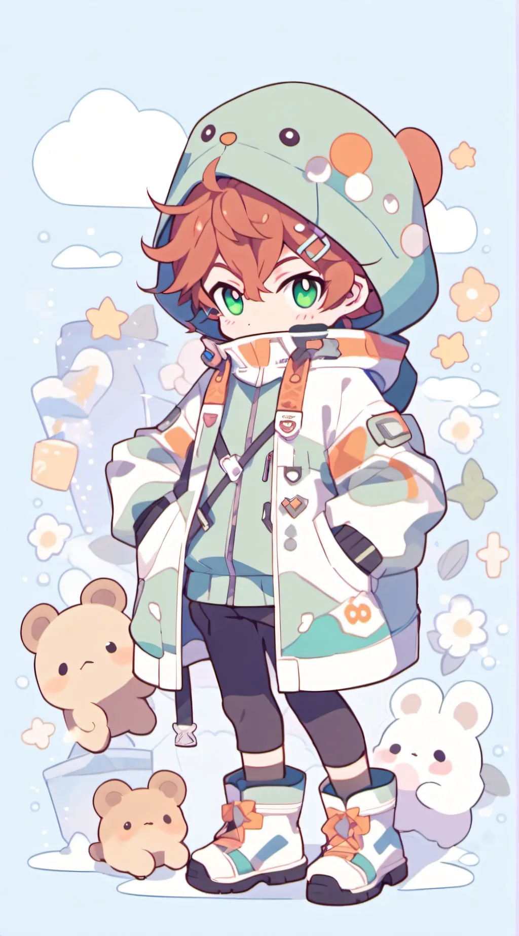 ai character: (CLOSED) background