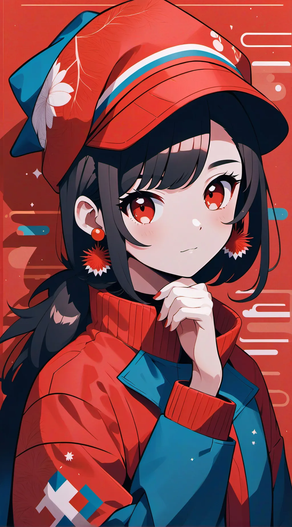 ai character: Abby  background