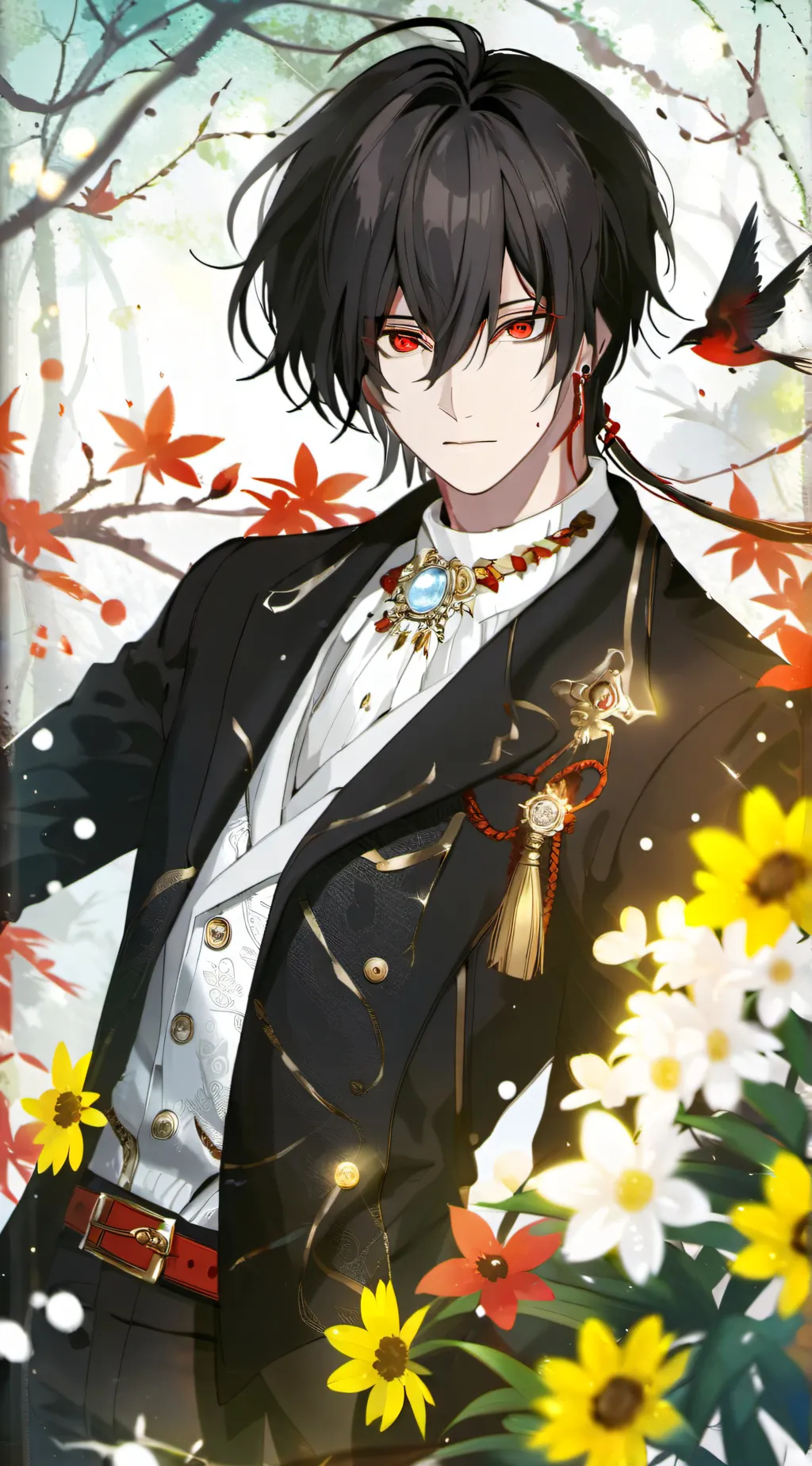 ai character: mha romance  background