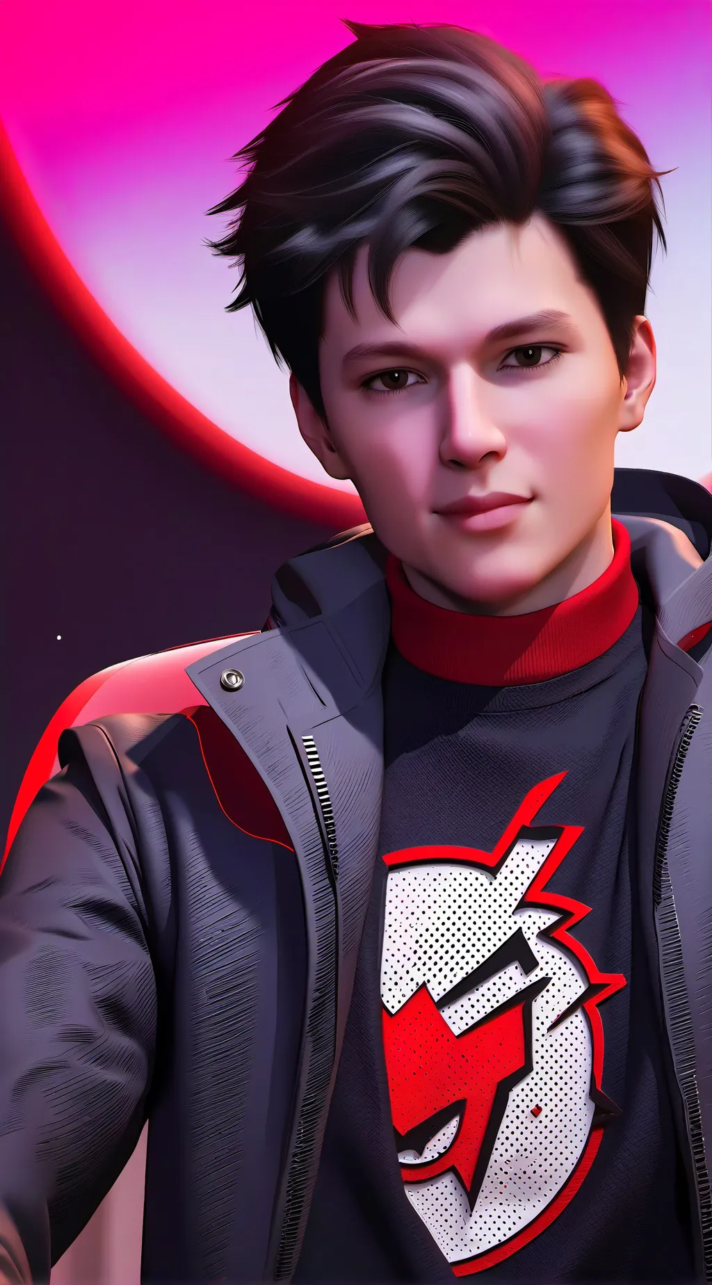 ai character: Gabe by gabe  background