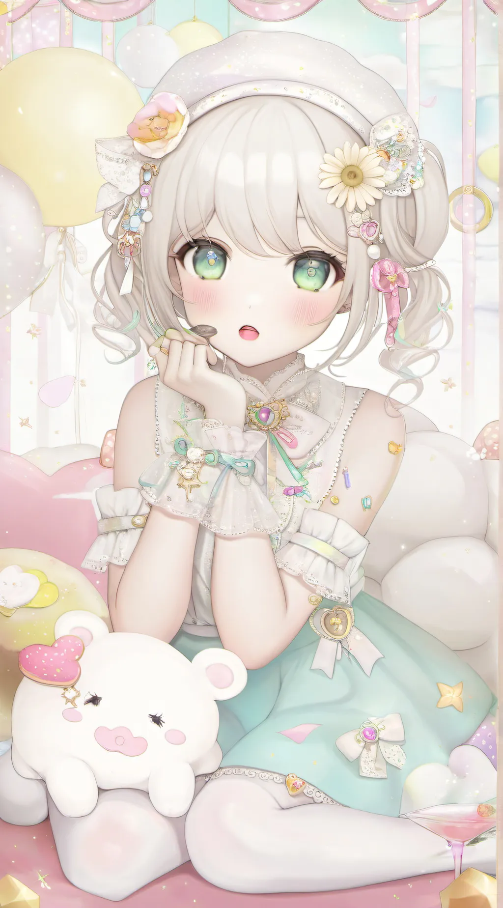 ai character: (Jenna)RIZZ ME UP background