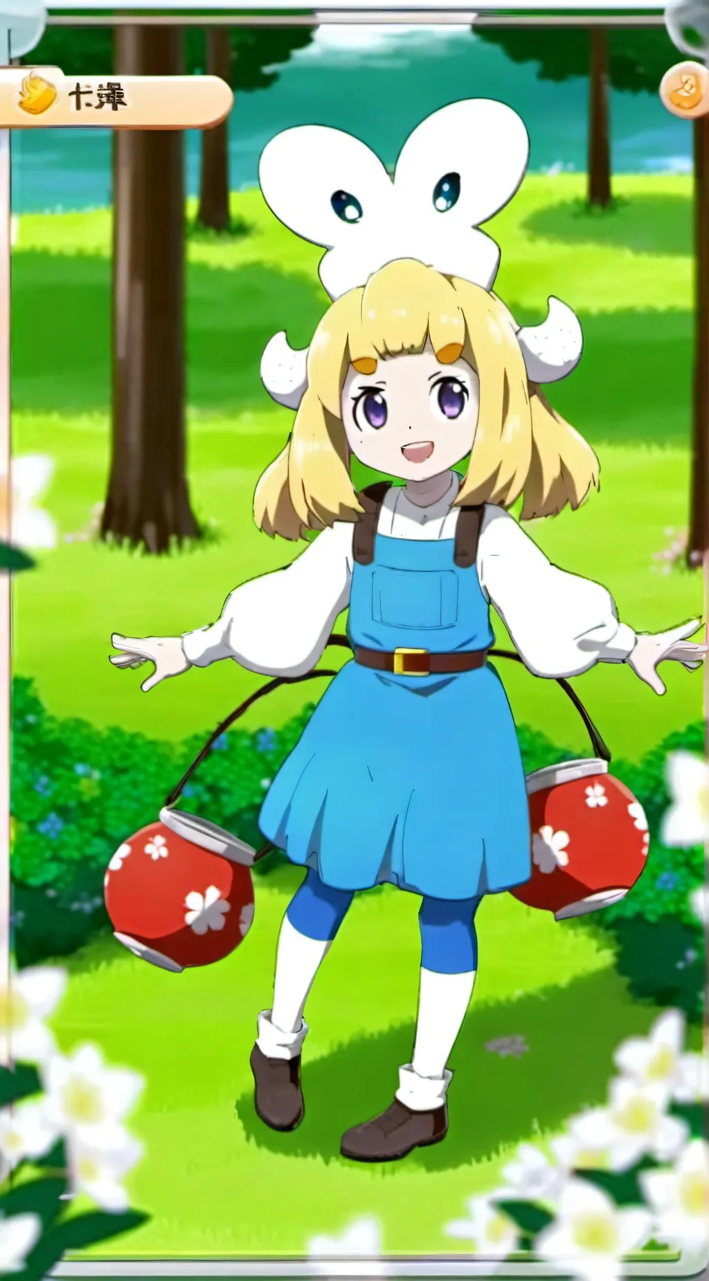 ai character: Jirachi background