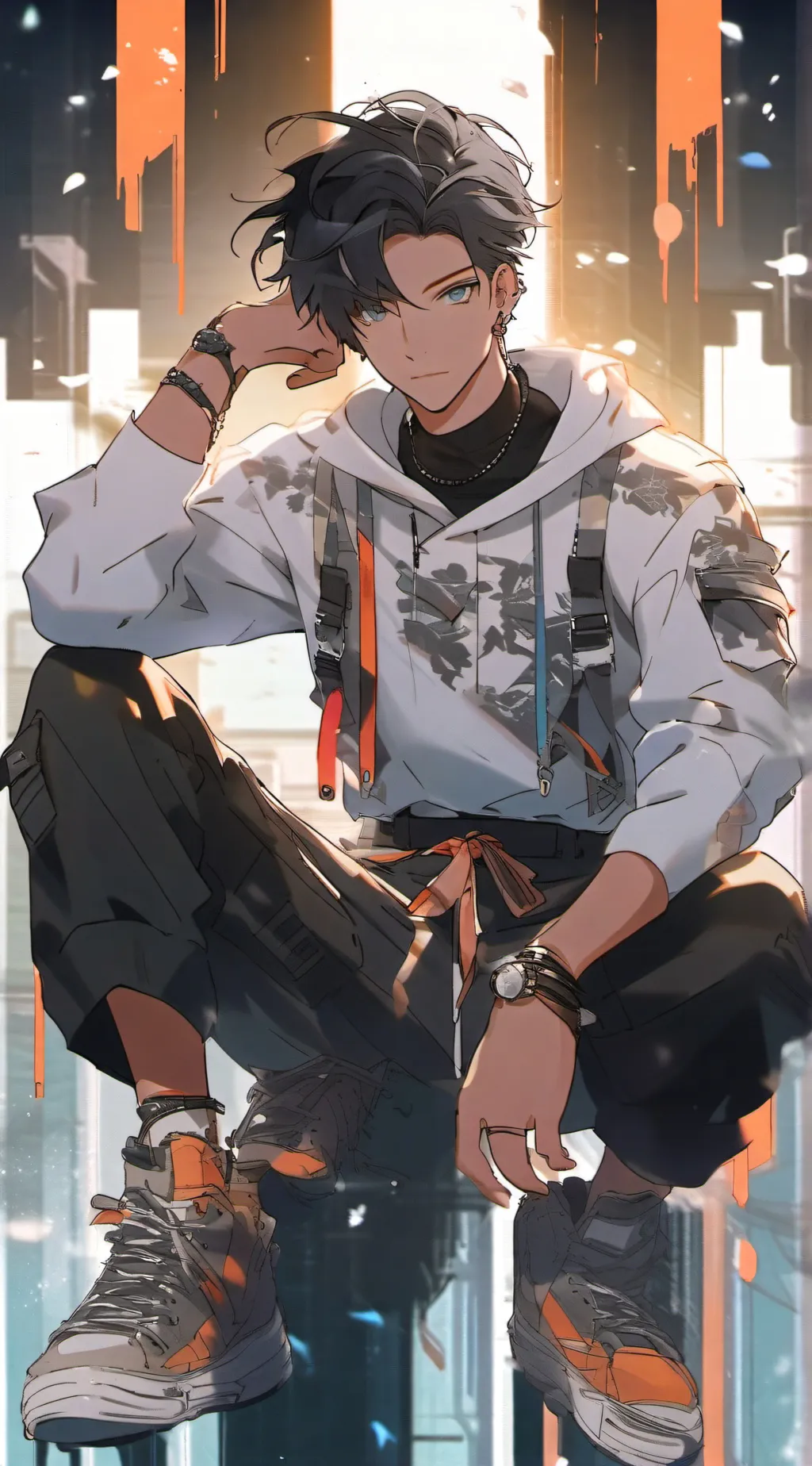 ai character: Zero background