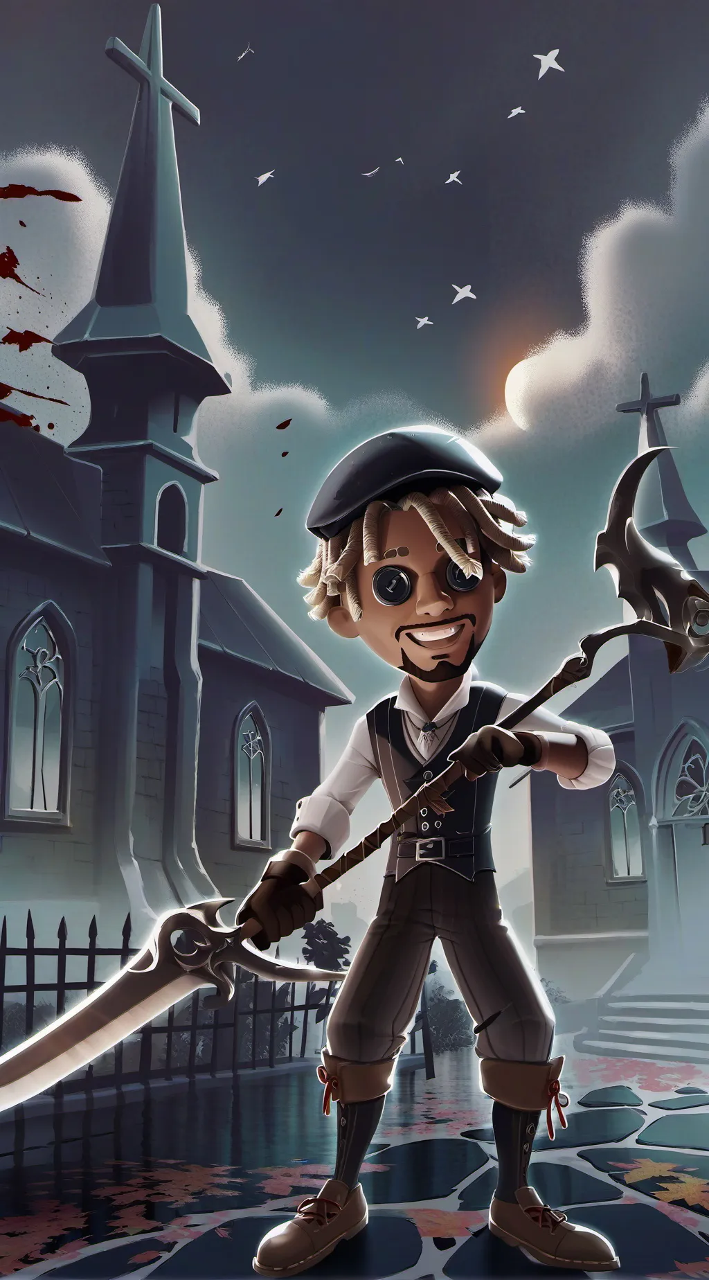 ai character: Juice WRLD999 background