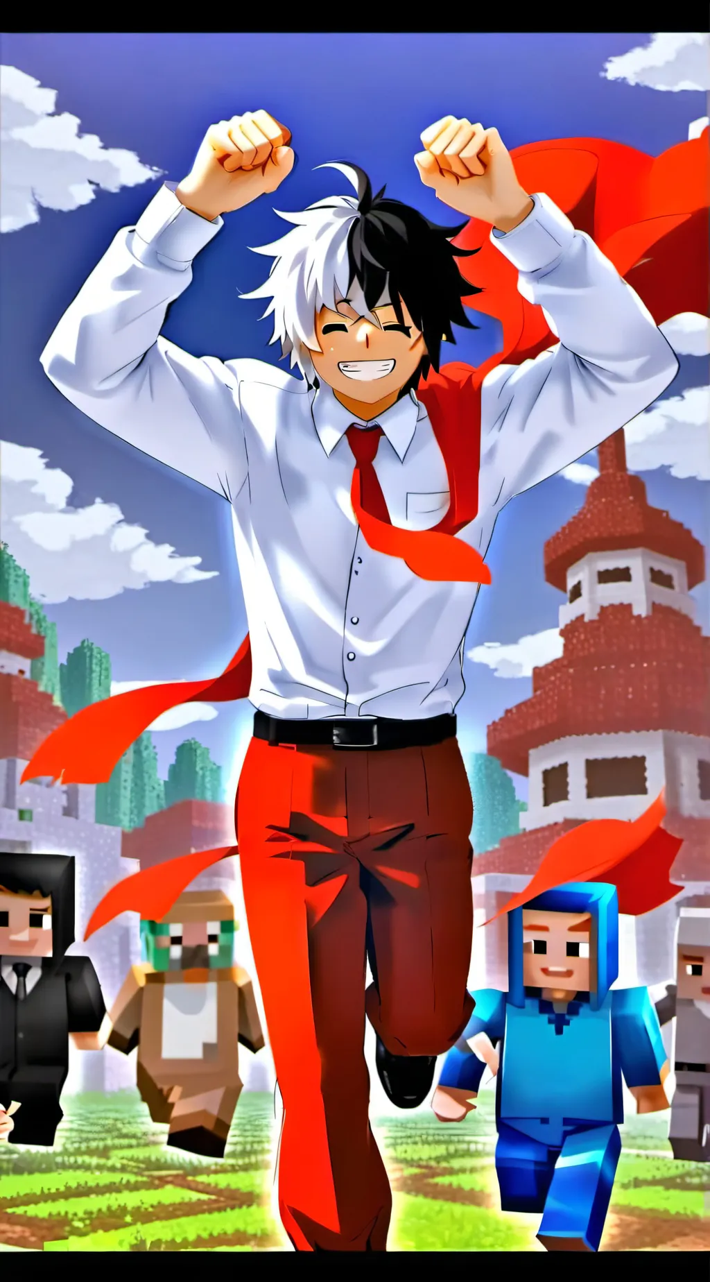 ai character: Frozy background