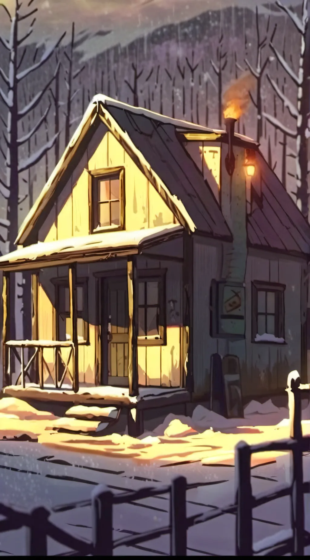 ai character: Gra fa AU past ver background