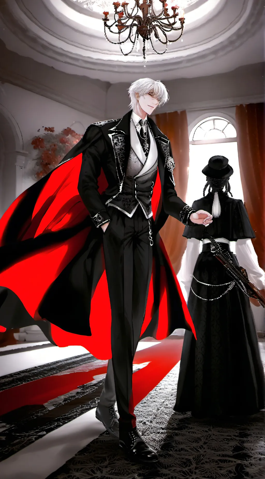 ai character: Harry❤️Draco  background