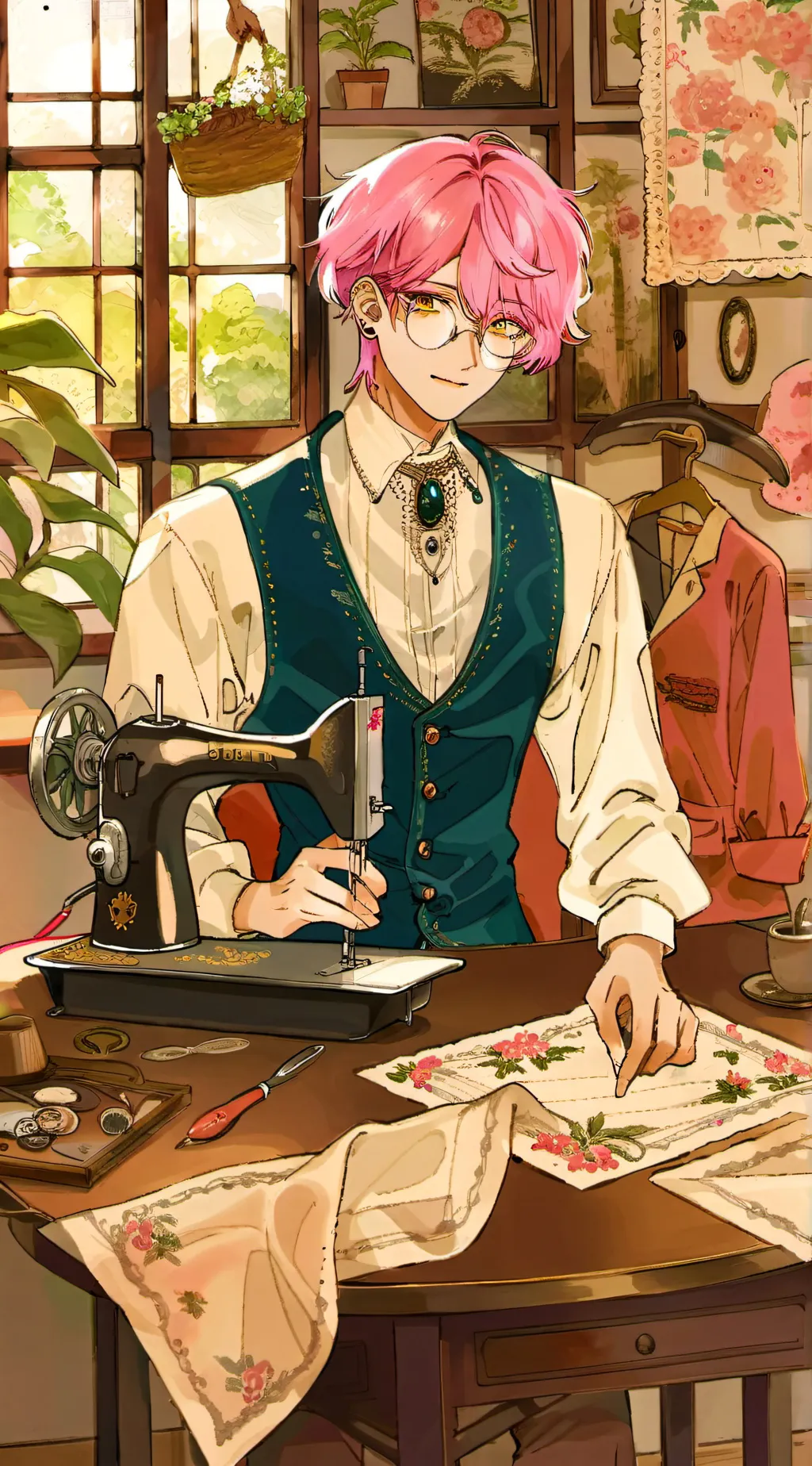 ai character: 🪡Daniel🧵 background