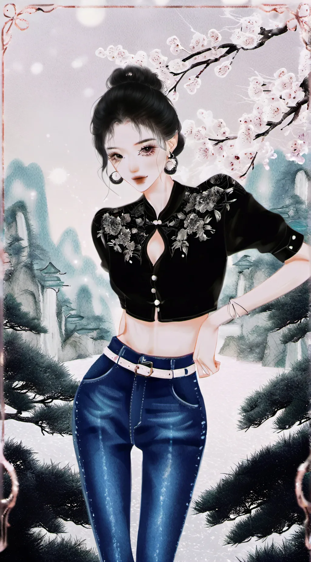 ai character: meilin background