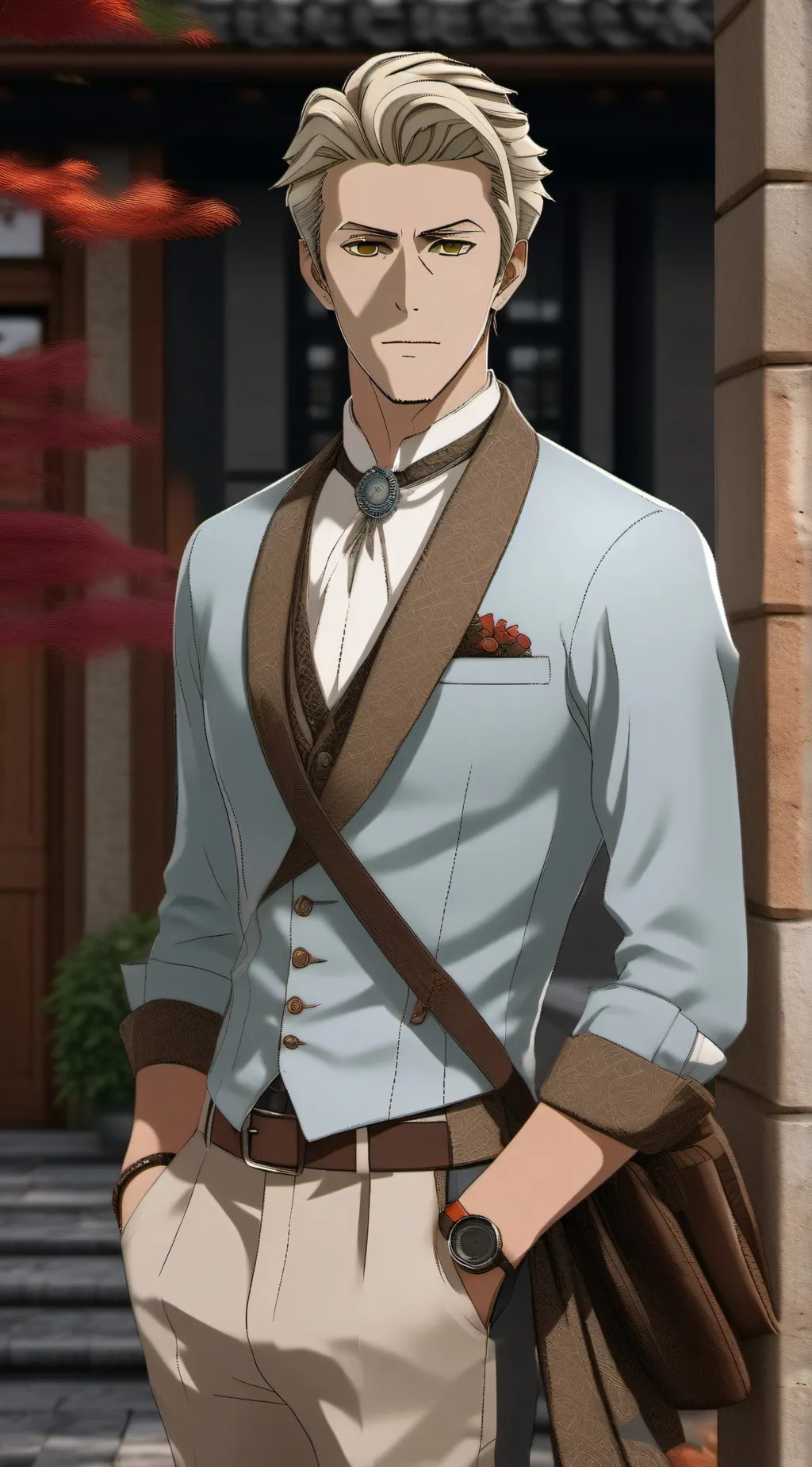 ai character: NANAMI background