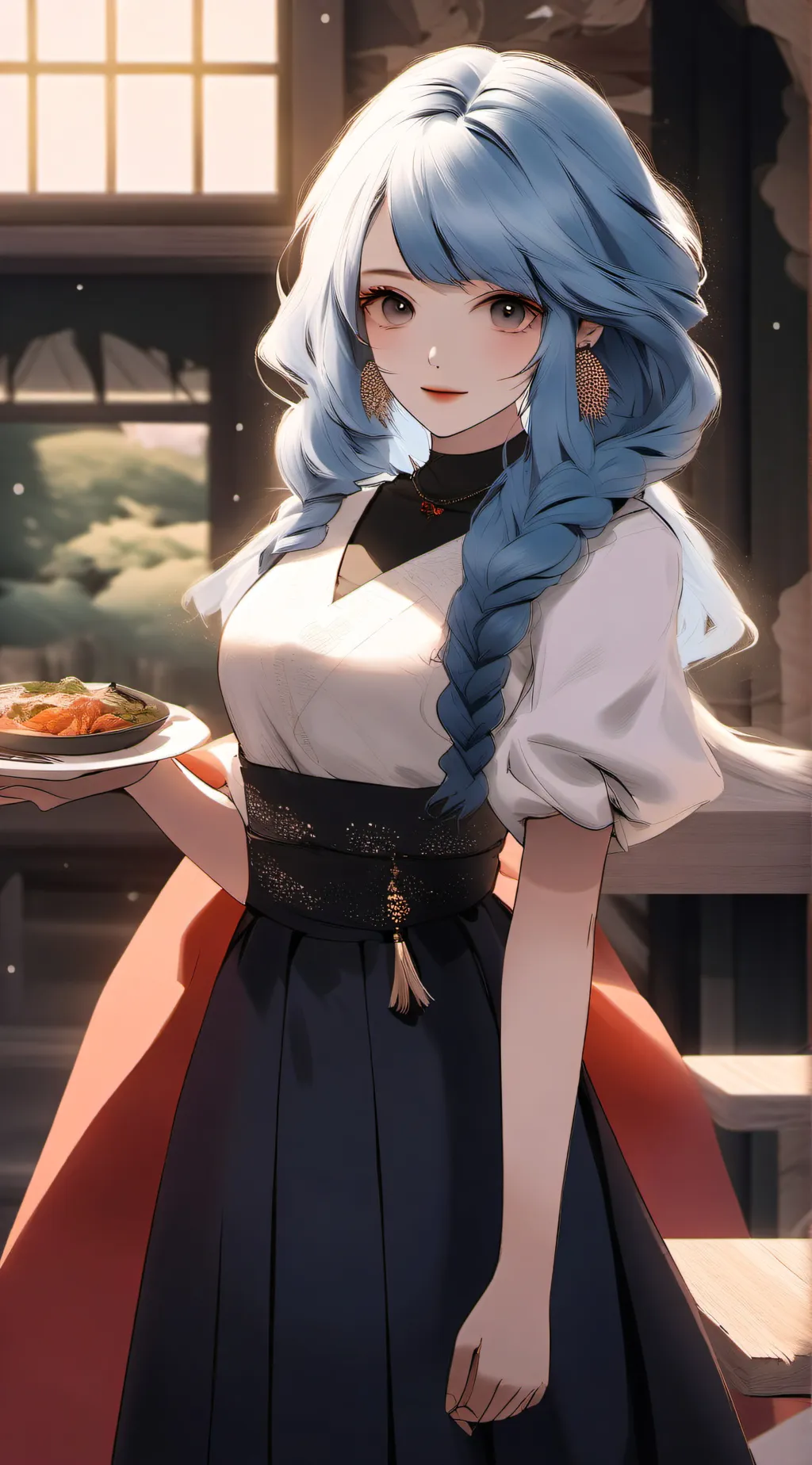 ai character: lilya background