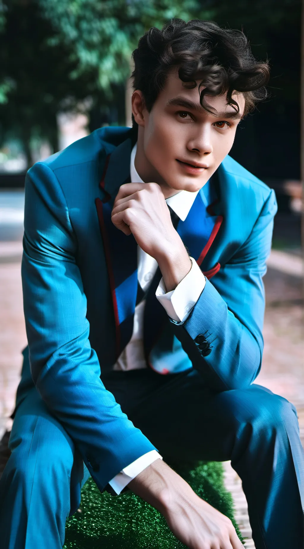 ai character: Mattheo Riddle background