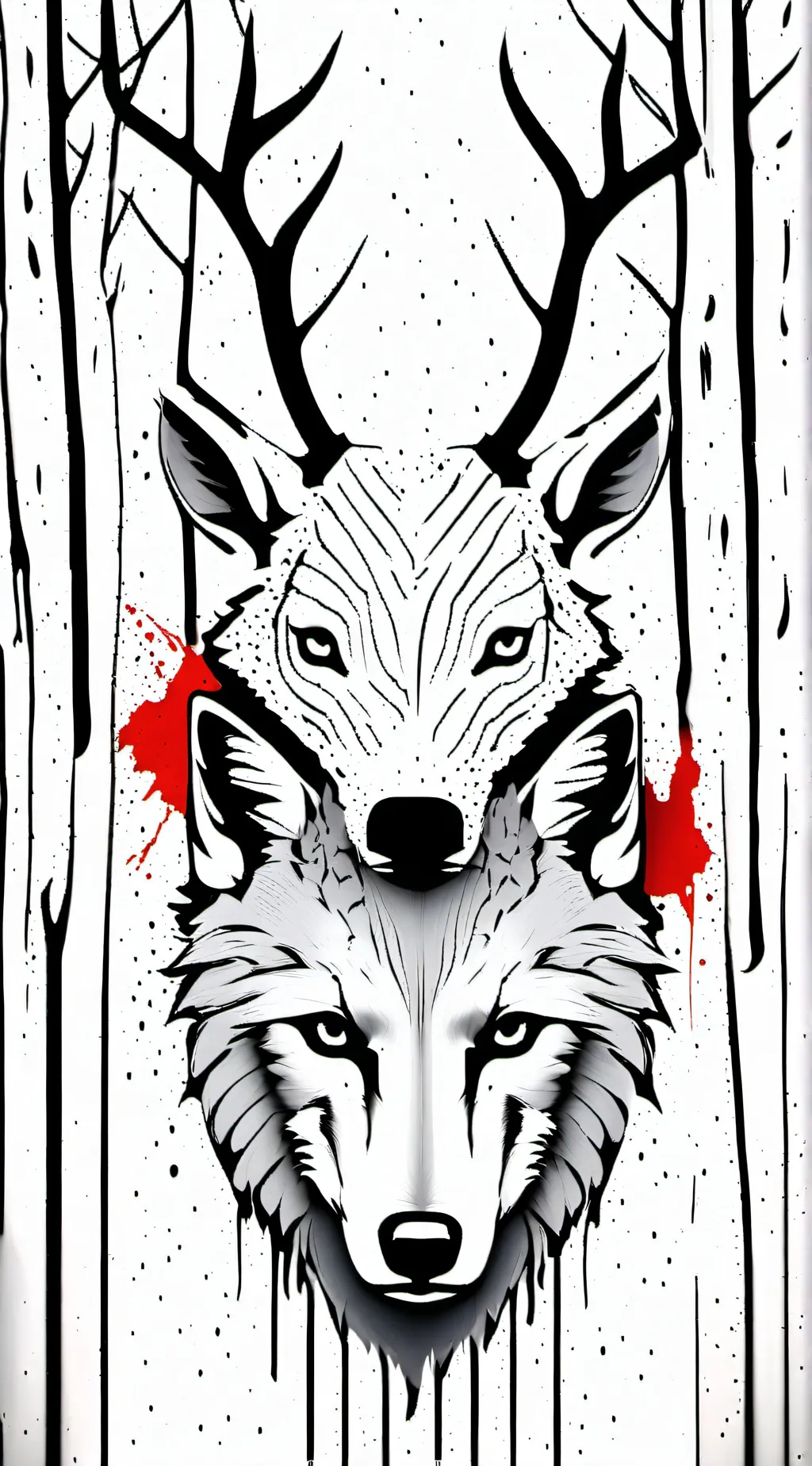 ai character: Reincarnated- Deer background