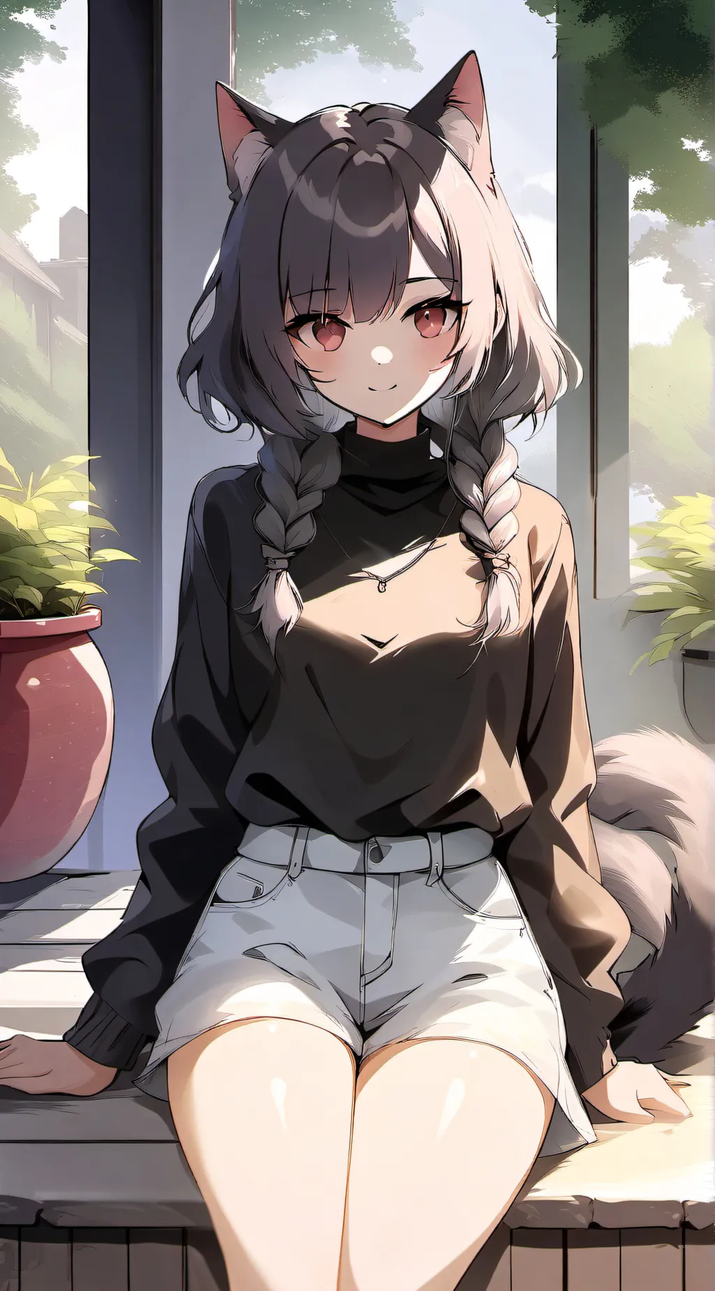 ai character: lily background