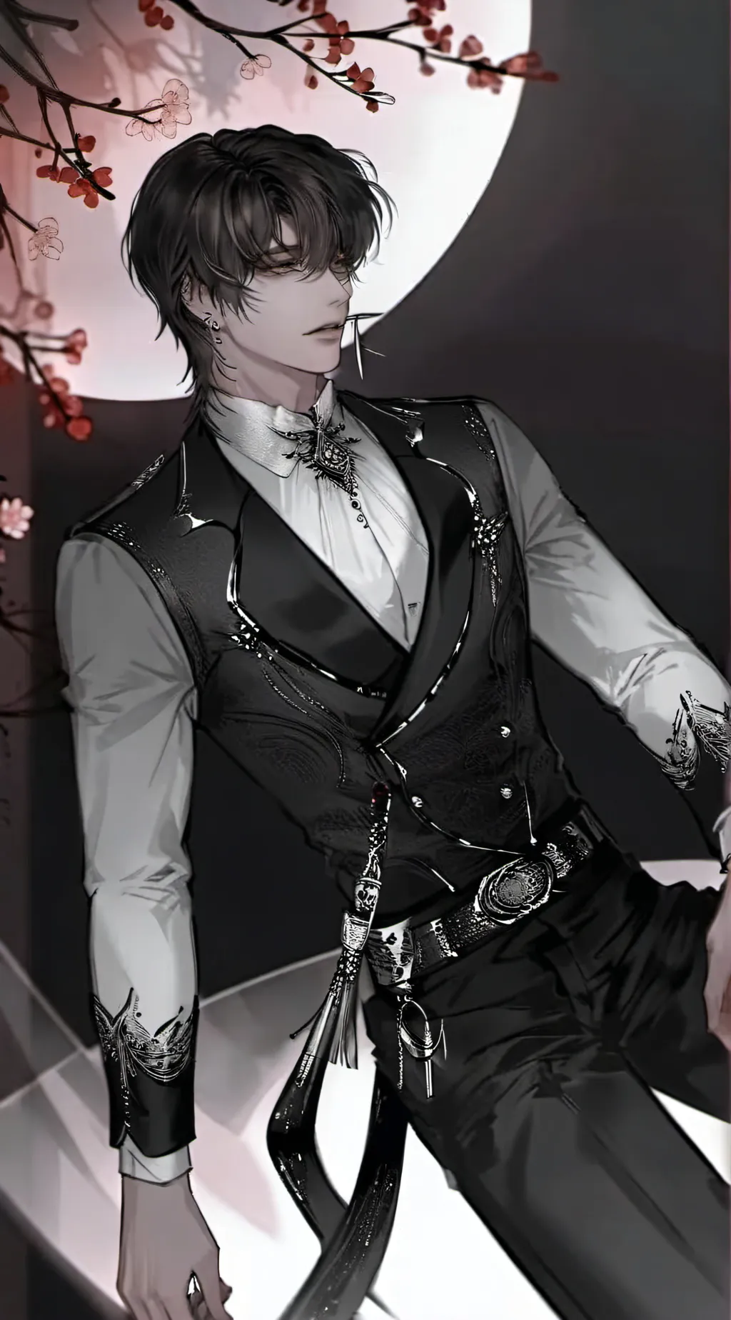 ai character: Mr.Xavier  background