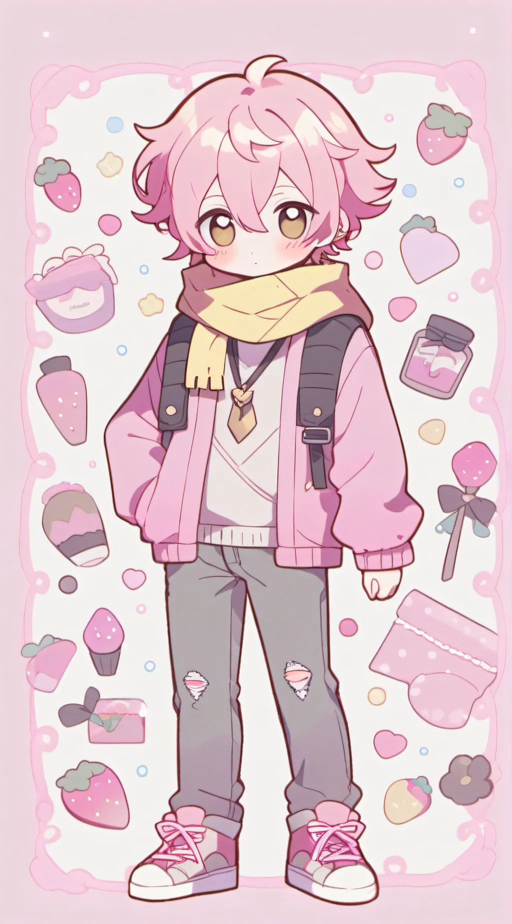 ai character: Sousuke Mitsuba background