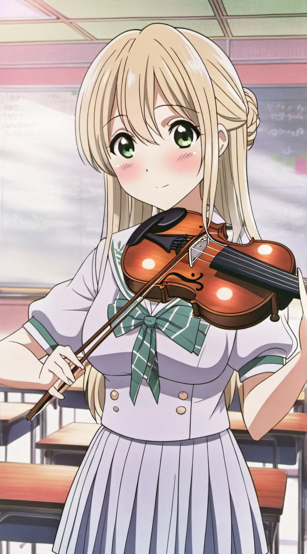 ai character: Musical Girls background