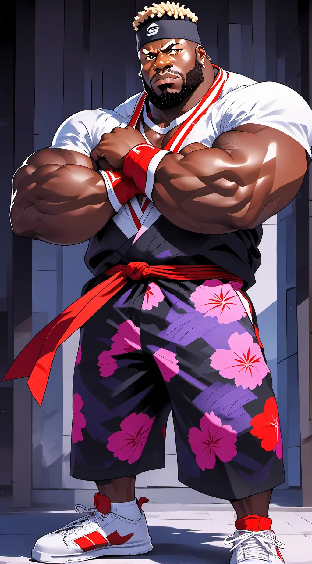 ai character: Sir Mr skidunk🗿 background