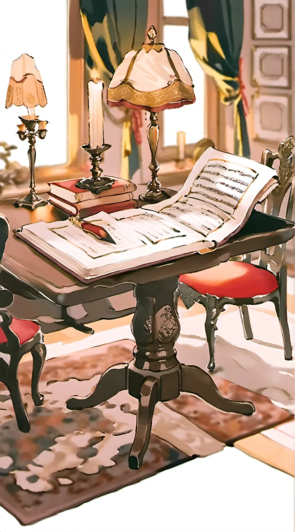 ai character: Story maker background