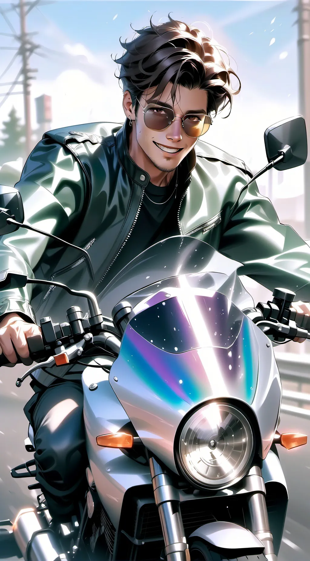 ai character: Micky Brown background