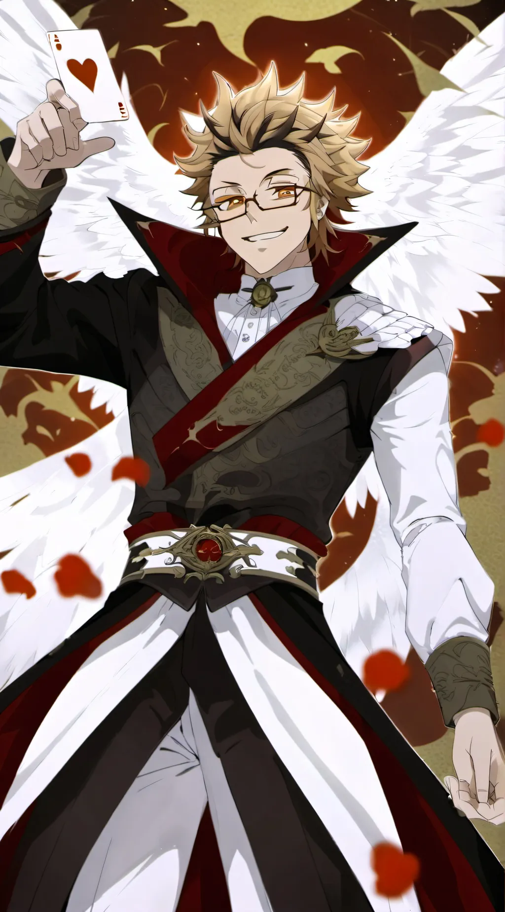 ai character: Hawks ☺️ background