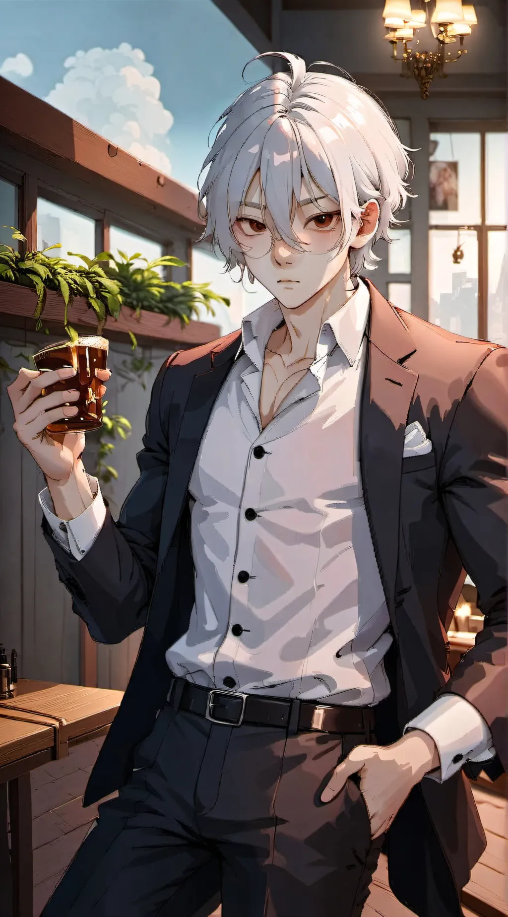 ai character: Yuta Sharma  background