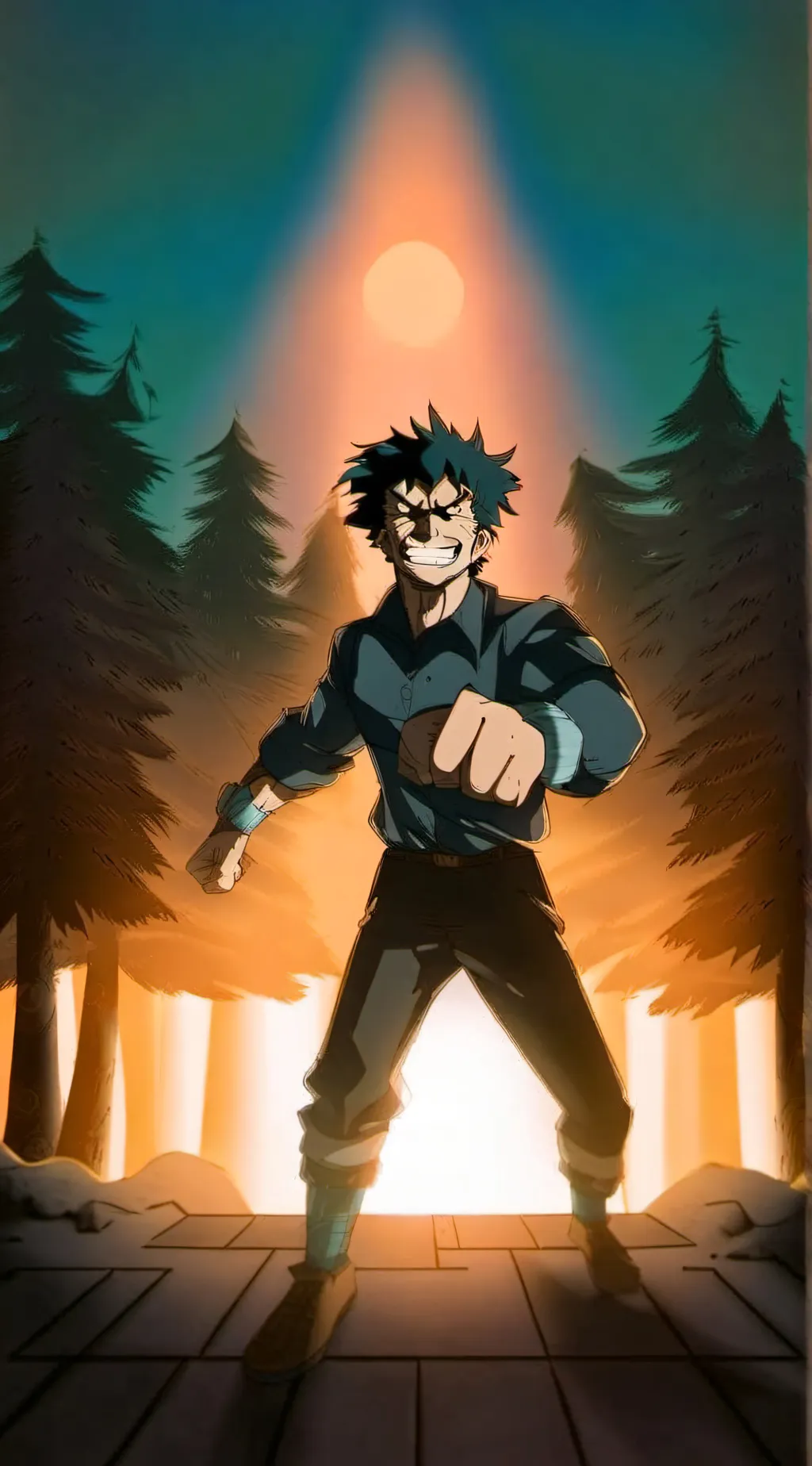 ai character: MHA background