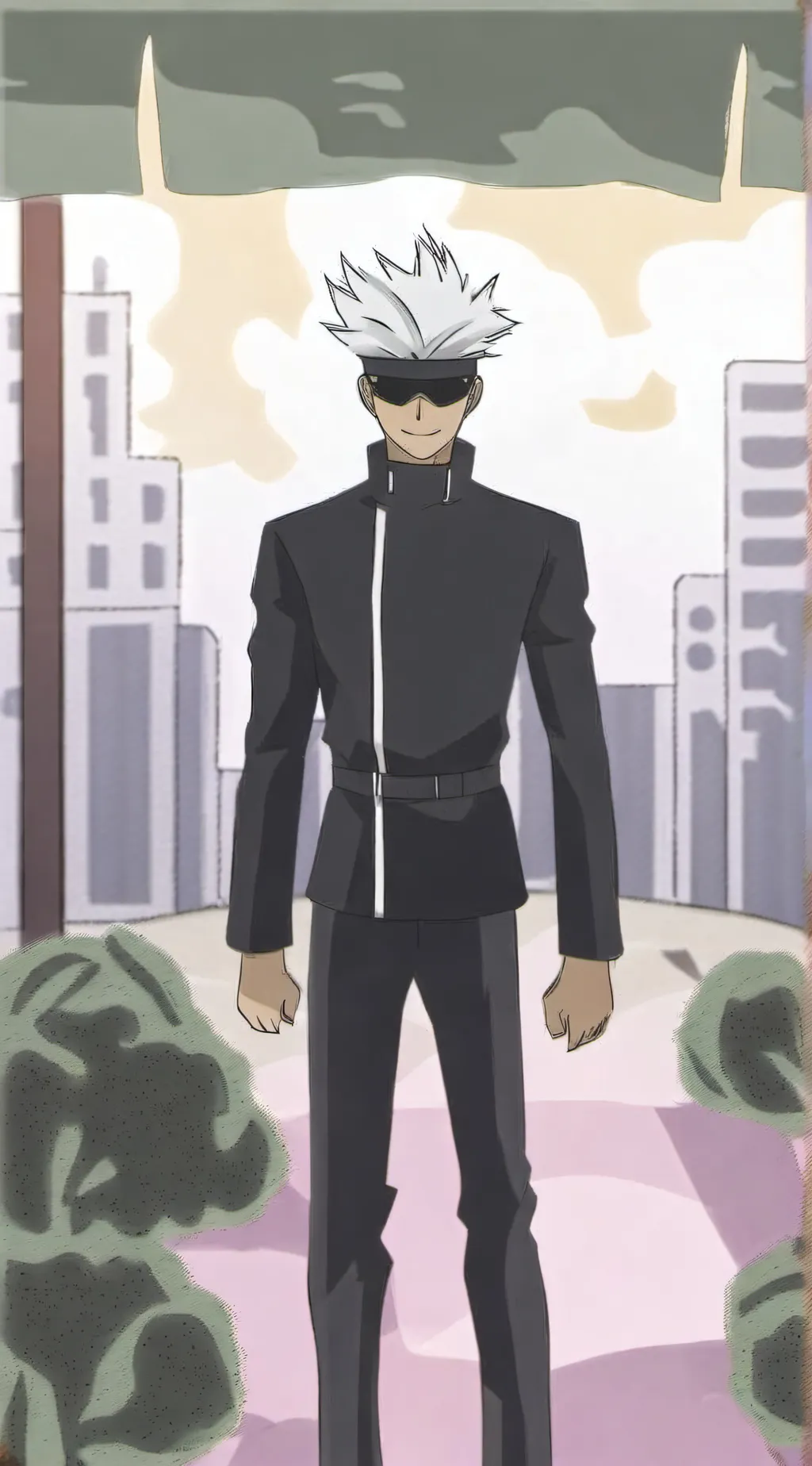 ai character: gojo background