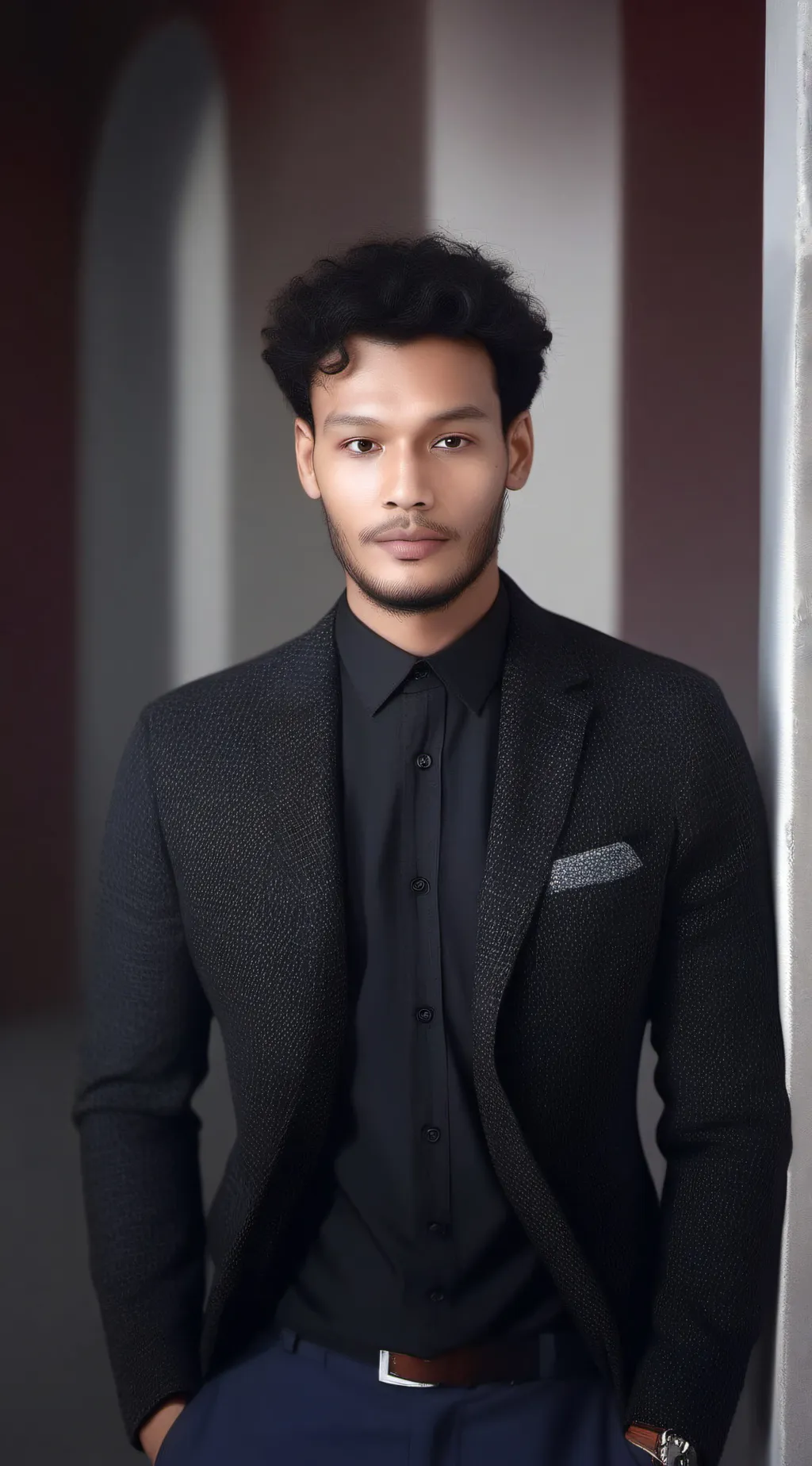 ai character: Sparkles/Human background