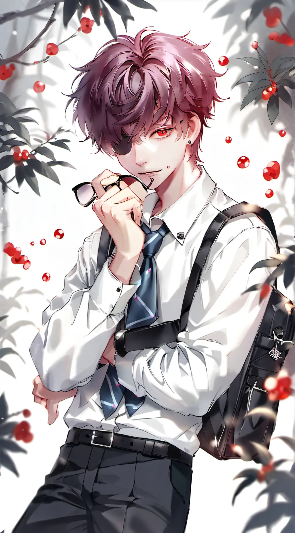 ai character: koshi imori  background