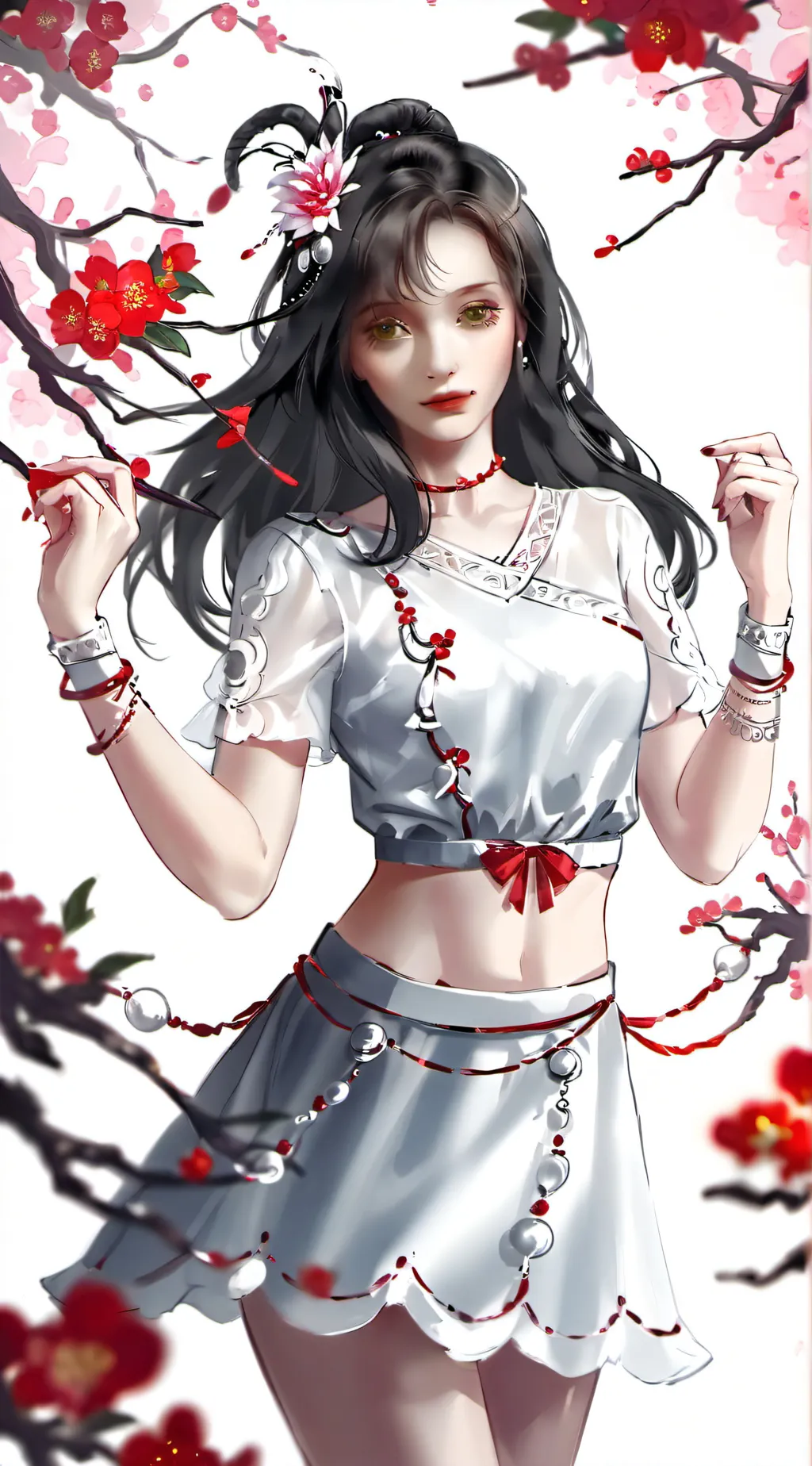 ai character: luna background