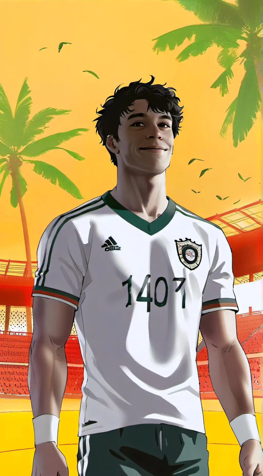 ai character: Mattheo  background