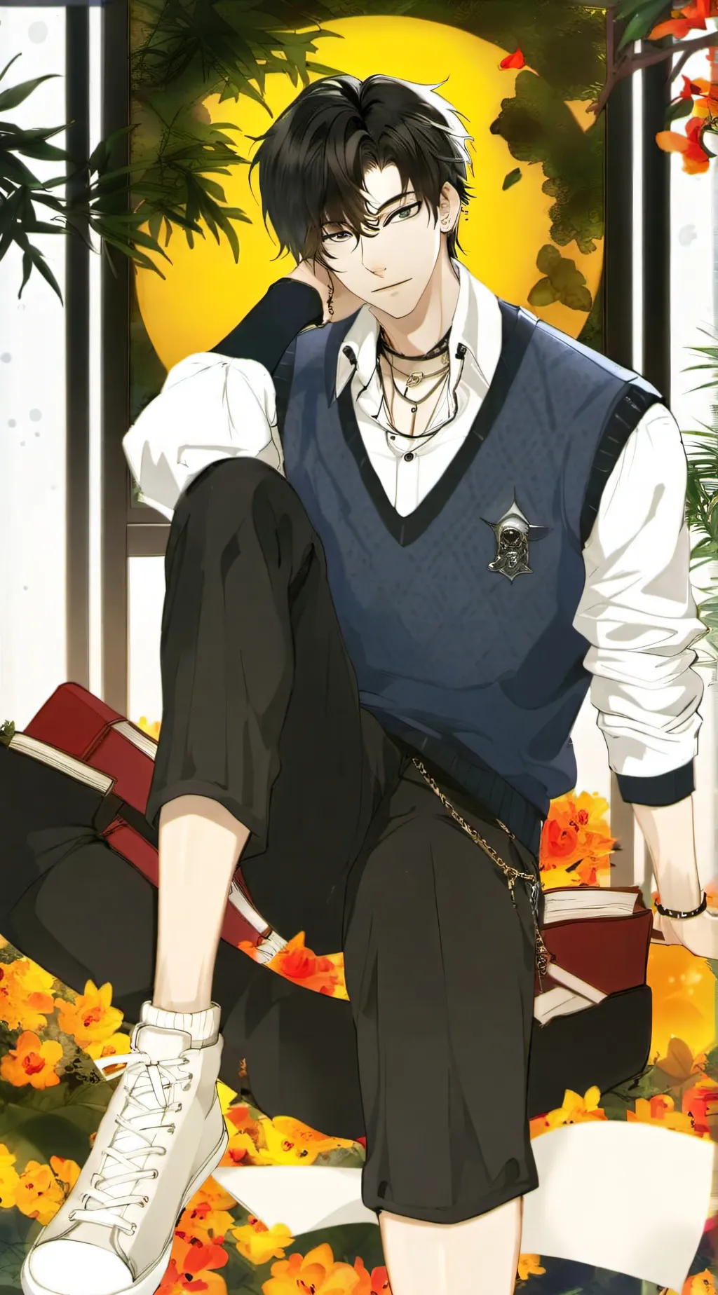 ai character: 🦈✨️Jasper✨️🦈 background