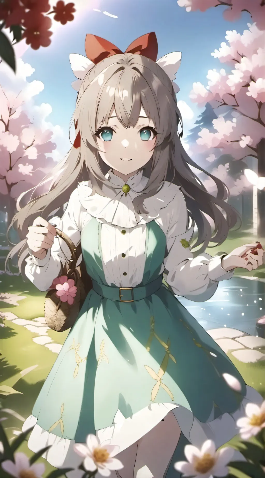 ai character: lily background