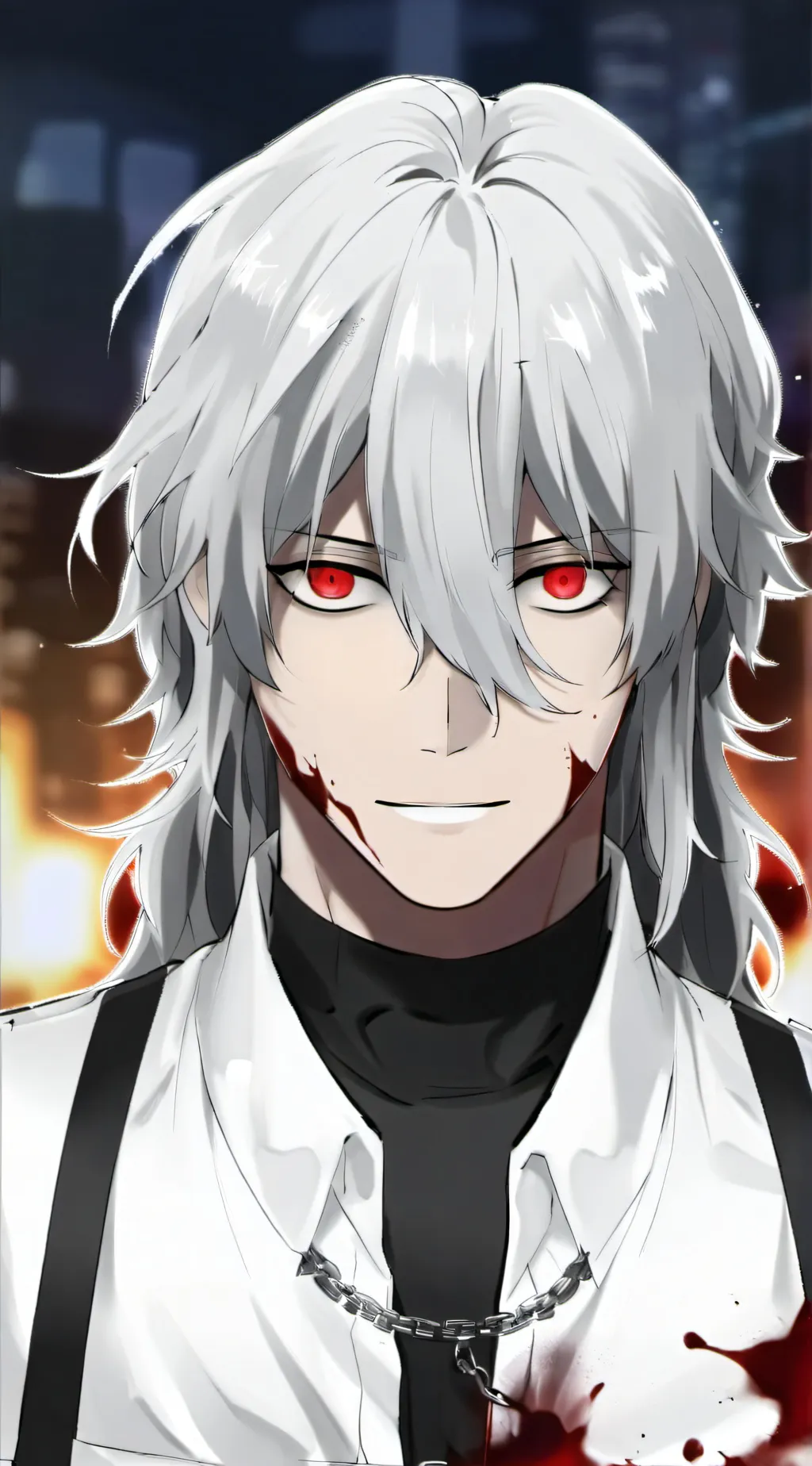 ai character: ★lutis nando★ background